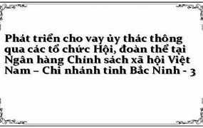 Cho Vay Ủy Thác