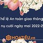 Giáo Án Bài Dạy An Toàn Giao Thông Cho Nụ Cười Ngày Mai Pdf