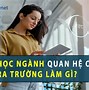 Lịch Sử Chuyên Ngành Quan Hệ Quốc Tế